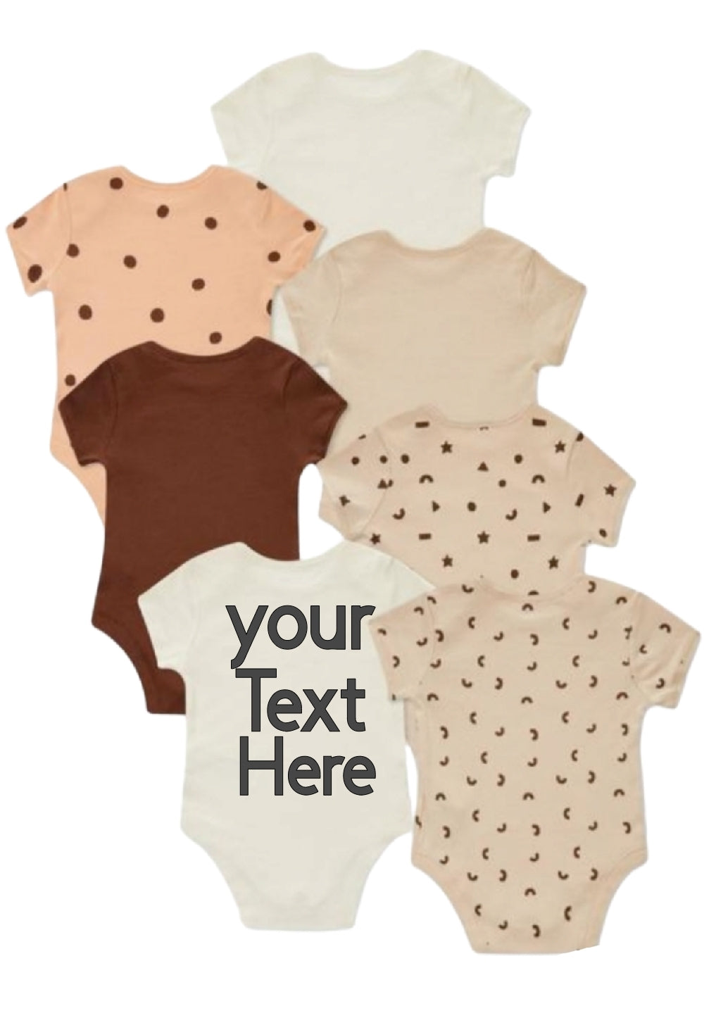 Personalised baby grows